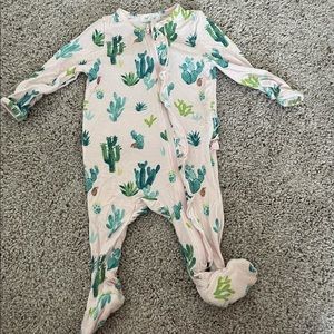 Angel Dear Cactus Footed PJs, 3-6 months